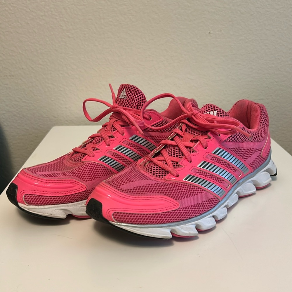 Hot Pink Adidas Adiprene+ Sneakers